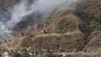 Incendio se registró en El Ávila a la altura de San Bernardino este miércoles - El Universal (Venezuela)