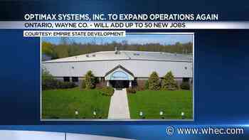 Optimax Systems expanding in Wayne County