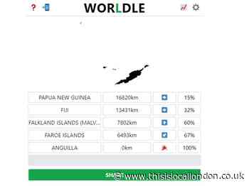 Worldle, the new hype - Jay Shah St Olaves Grammar School