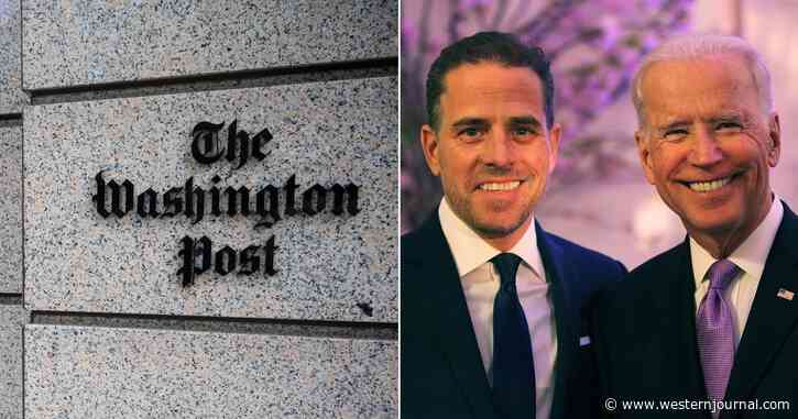 Washington Post Finally Authenticates Biden Laptop Stories - Except for the One About 'the Big Guy'