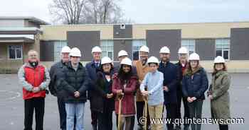 Ground broken on major school expansion in Belleville - Quinte News