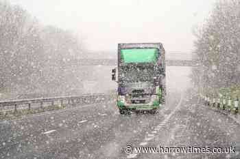 In Pictures: Snow falls during springtime cold snap - Harrow Times