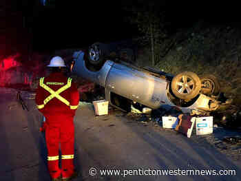 Highway 3 rollover east of Osoyoos under investigation – Penticton Western News - Penticton Western News