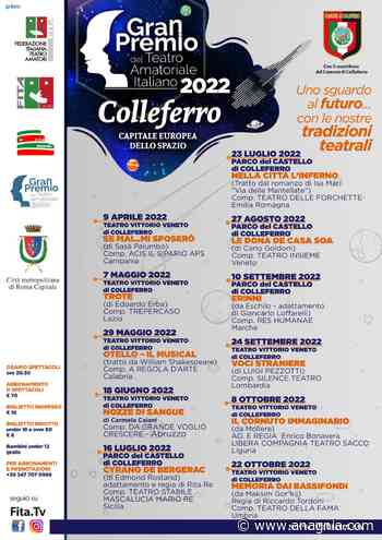 Presentato a Colleferro il Gran Premio del Teatro Amatoriale Italiano 2021/2022 della FITA - Anagnia