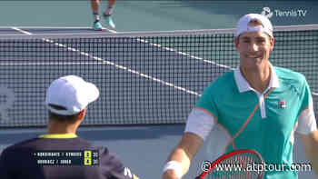 Hot Shot: Isner Paints The Lines In Marathon Doubles Point | Video Search Results - ATP Tour