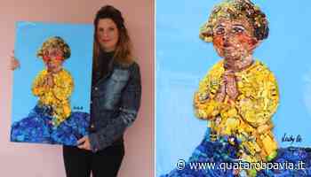 L'artista Lady Be mette all'asta una sua opera per i rifugiati ucraini - Quatarob Pavia