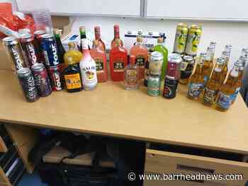 Police seize alcohol from youths gathering at Black Rock - Barrhead News