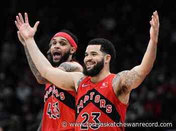 Toronto Raptors' Fred VanVleet is finding his way back - Fort Saskatchewan Record