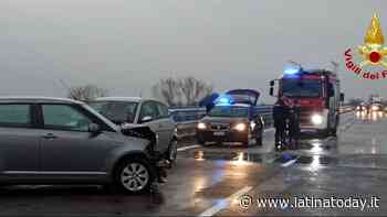 Incidente sulla variante Appia, carambola sul ponte: illeso il conducente - LatinaToday