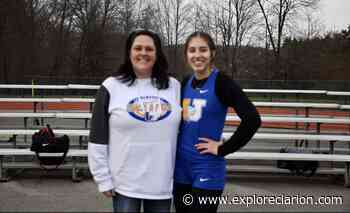 Amazing Day: Blauser Breaks Triple Jump Mark, Ties 100-Meter Dash Time; Camper Eclipses Shot Put Record - exploreClarion.com