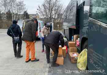 "Noi con Voi" raccoglie materiale a Samarate e prepara un nuovo viaggio al confine ucraino - varesenews.it