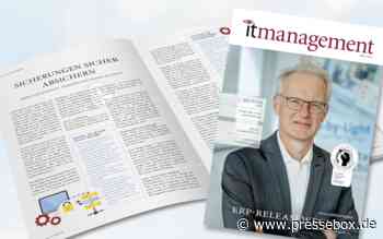 IT Management jetzt kostenlos lesen, IT Verlag für Informationstechnik GmbH, Pressemitteilung - PresseBox