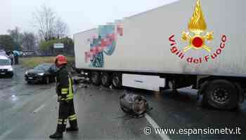 Camion fuori strada, intervento a Lurago d'Erba - Espansione TV