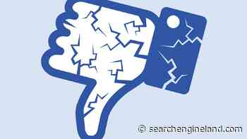 Facebook confirms ‘massive ranking failure’