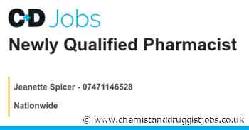 Jeanette Spicer - 07471146528: Newly Qualified Pharmacist