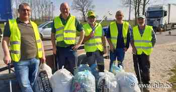 KWB Heiende ruimt zwerfvuil in buurt | Lokeren | hln.be - Het Laatste Nieuws