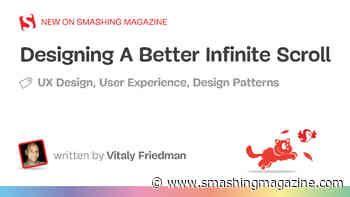 Designing A Better Infinite Scroll