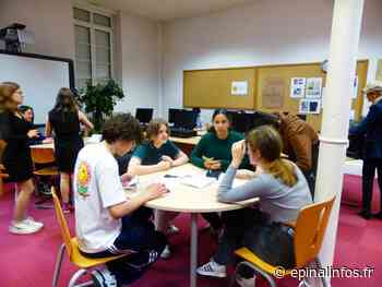 Le lycée Claude Gellée d'Epinal fait ses Nocturnes de l'Histoire - Epinal infos - Epinal Infos