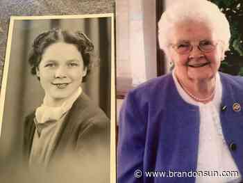 Brandon war bride turns 100 - The Brandon Sun