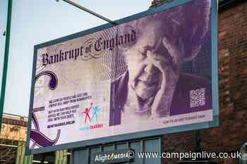 Debt charity Money Buddies launches 'Bankrupt of England' campaign