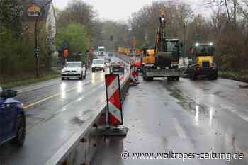 Baustelle Lehm-/Berliner Straße in Waltrop: Bald eine Abbiegemöglichkeit weniger - Waltroper Zeitung