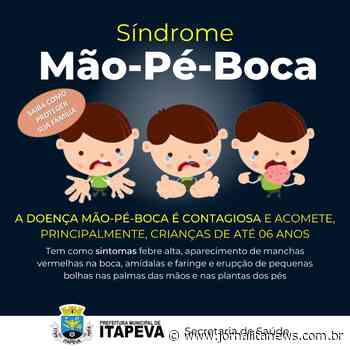 Alerta aos papais! Itapeva registra alta transmissão da Doença Mão-Pé-Boca - Jornal Ita News