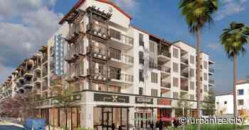 127 apartments + retail underway next to Azusa Metro stop - Urbanize