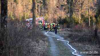 Anhaltende Trockenheit: Schon zweiter Waldbrand im Lkr. Passau - br.de