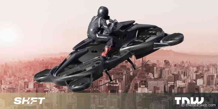 This bizarre Japanese flying bike wants to bring air travel to the streets