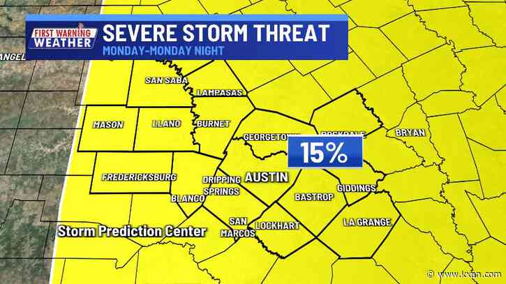 Severe weather possible next week