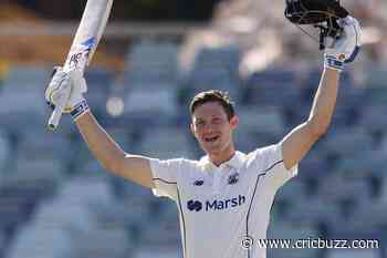 Bancroft ton gives WA early honours in Shield final | Cricbuzz.com - Cricbuzz - Cricbuzz