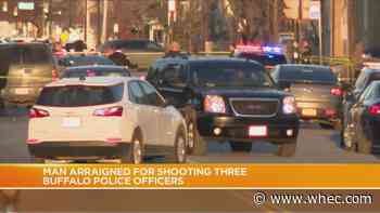 Charges announced for man accused of shooting three Buffalo police officers