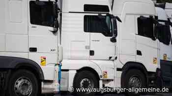 Spediteure veranstalten am Samstag einen Lkw-Korso durch Augsburg