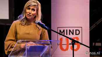 Máxima bij stichting voor jongeren met mentale problemen: uit taboesfeer halen - NOS