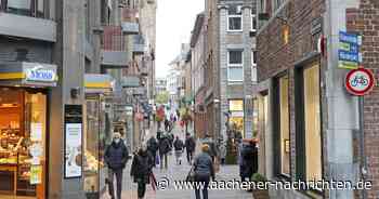 Baustelle in Aachen: Neue Versorgungsleitungen in der Krämerstraße