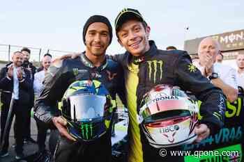 MotoGP, Rossi and Hamilton face to face tomorrow on YouTube - GPOne.com