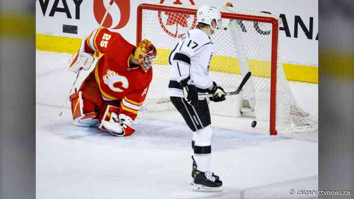 Andersson scores shootout winner as Kings down Flames 3-2