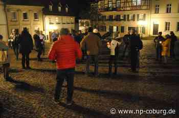 Unangemeldete Versammlung: Wieder Corona-Protest in Kronach - Kronach - Neue Presse Coburg