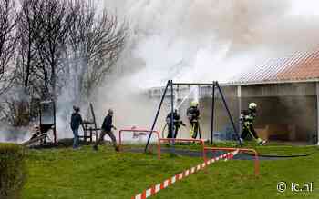 Sportkantine van Gaast stond in lichterlaaie - Leeuwarder Courant