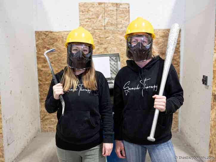 New Faces, New Places: A smashing good time at YXE Smash Therapy