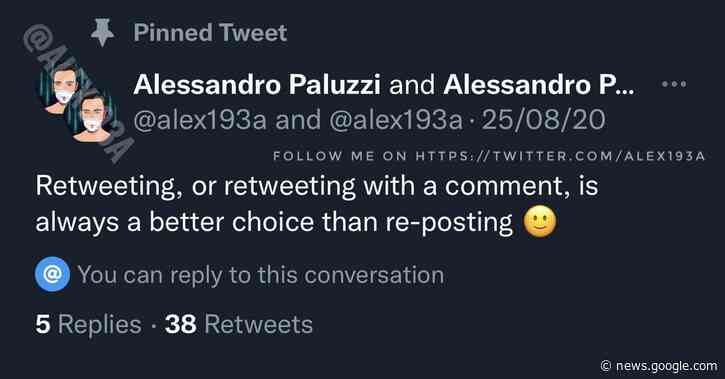 Twitter explores letting two accounts co-author a tweet - The Verge