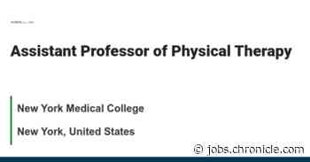 Assistant Professor of Physical Therapy job with New York Medical College | 468360 - The Chronicle of Higher Education