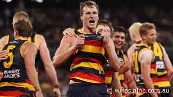 Jordan Dawson becomes an instant Crows hero with post-siren 'Showdown' heroics - Wide World of Sports