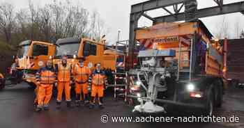 Das Winter-Comeback: Der Winterdienst hält für Aachen 30 Fahrzeuge bereit - Aachener Nachrichten
