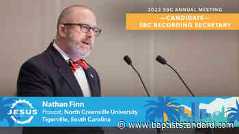 Provost Nathan Finn nominee for SBC recording secretary - Baptist Standard