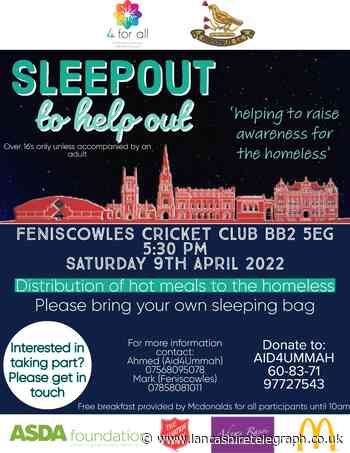 Feniscowles Cricket Club aims to hit homelessness for six