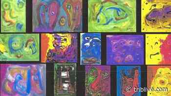 Imagination Art Series: Painter puts pandemic productivity on display at Monroeville Public Library - TribLIVE