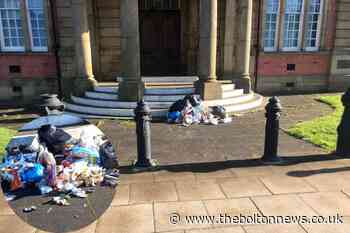 Farnworth man who dumped rubbish outside town hall handed fine - The Bolton News