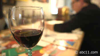 Artist Mark Schreiber uses wine to create intoxicating paintings