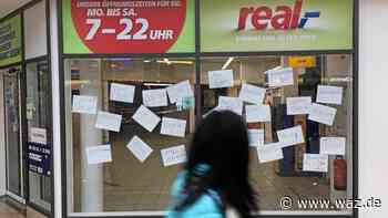 Real in Essen – wütende Abschiedsgrüße: „Auf zum Arbeitsamt“ - WAZ News